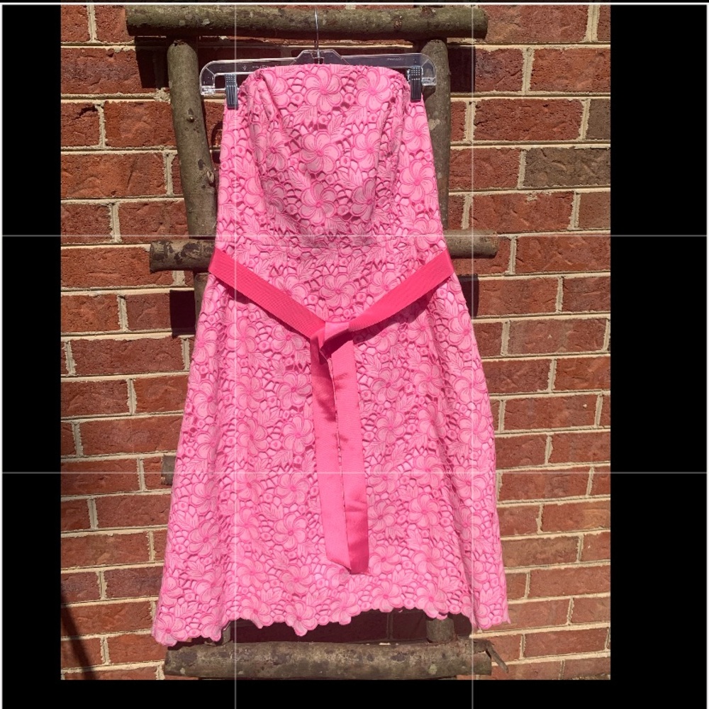 White Tag Lilly Pulitzer Strapless - 12